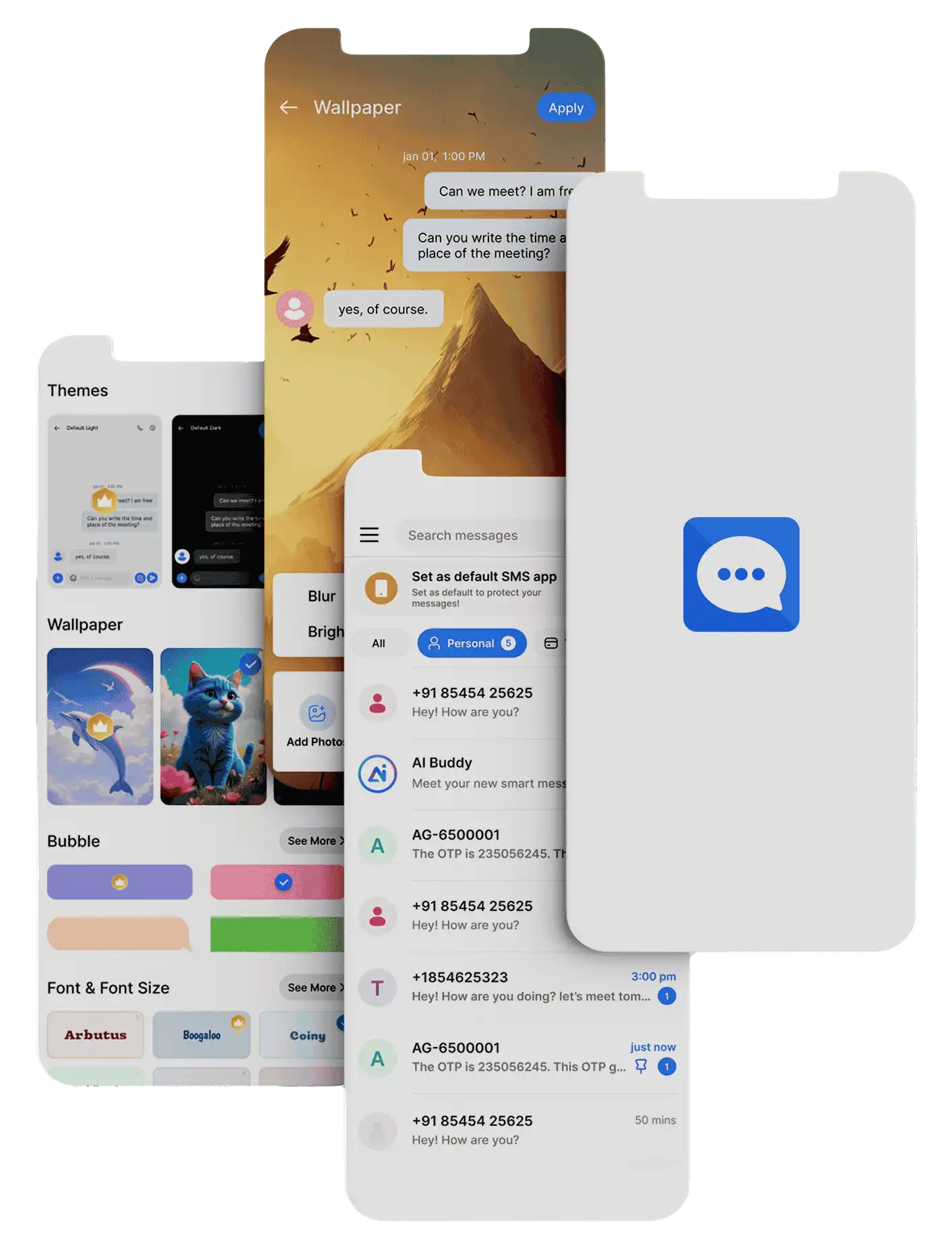 Messages: SMS Texting App